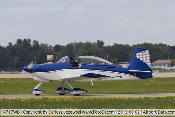 N717WB, 2006 Vans RV-8A C/N 80363, Vans RV-8A  C/N 80363, N717WB