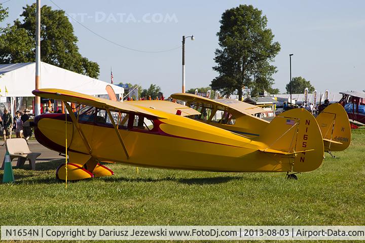 N1654N, 1948 Funk B85C C/N 438, Funk B85C  C/N 438, N1654N