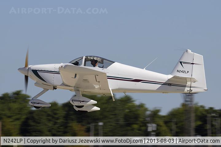 N242LP, 2000 Vans RV-6A C/N 24340, Vans RV-6A  C/N 24340, N242LP