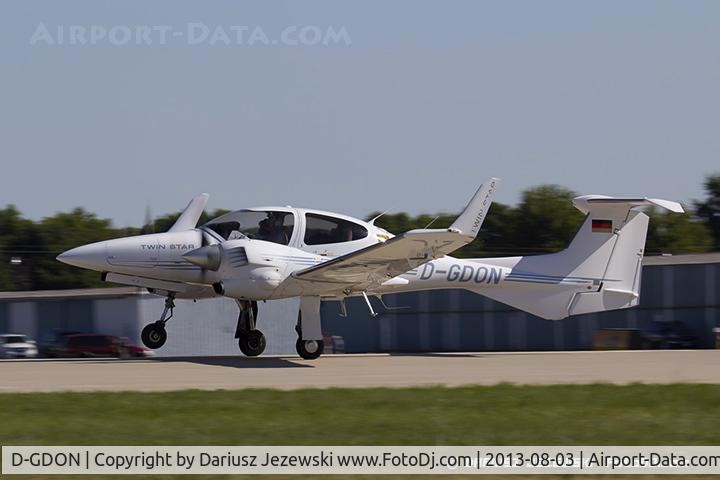 D-GDON, 2005 Diamond DA-42 Twin Star C/N 42.059, Diamond DA-42 Twin Star  C/N 42.059, D-GDON