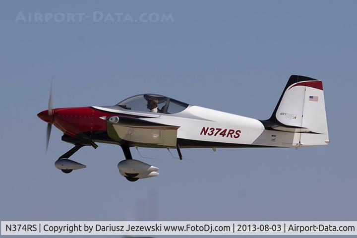 N374RS, Vans RV-7A C/N 70503, Vans RV-7A  C/N 70503, N374RS