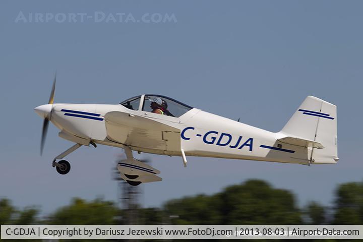 C-GDJA, 1999 Vans RV-6A C/N 21837, Vans RV-6A  C/N 21837, C-GDJA