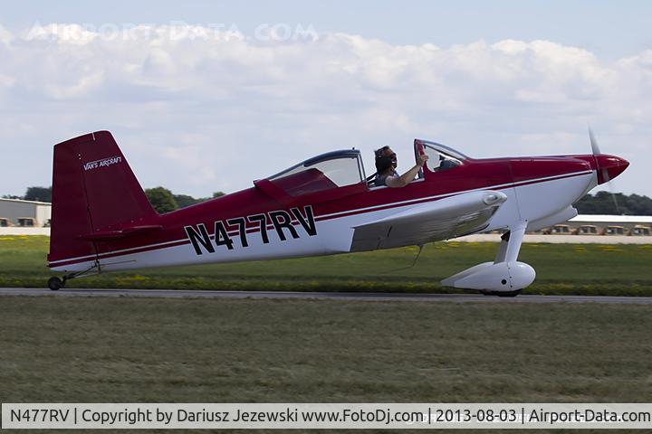 N477RV, 2004 Vans RV-7 C/N 71702, Vans RV-7  C/N 71702, N477RV