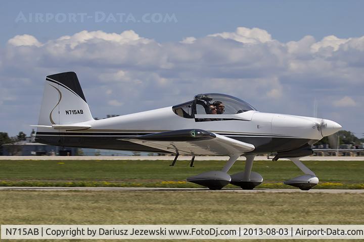 N715AB, 2005 Vans RV-7A C/N 70715, Vans RV-7A  C/N 70715, N715AB