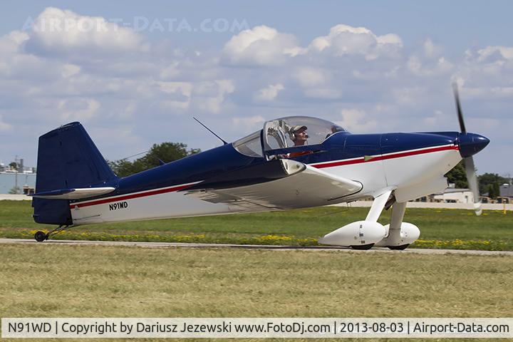 N91WD, 1991 Vans RV-6 C/N 20154WD, Vans RV-6  C/N 20154WD, N91WD
