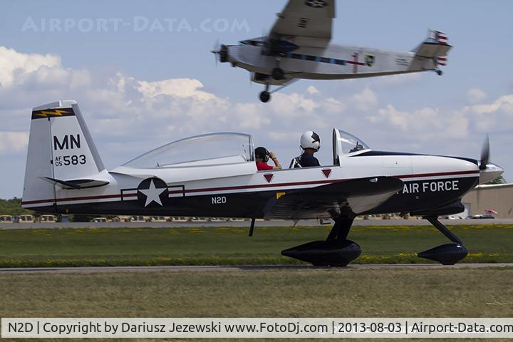 N2D, 2005 Vans RV-8A C/N 80583, Vans RV-8A  C/N 80583, N2D