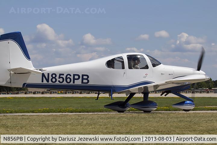 N856PB, 2008 Vans RV-10 C/N 40186, Vans RV-10  C/N 40186, N856PB