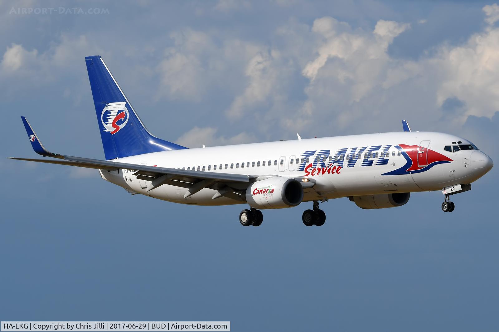HA-LKG, 2001 Boeing 737-8CX C/N 32362, Travel Service