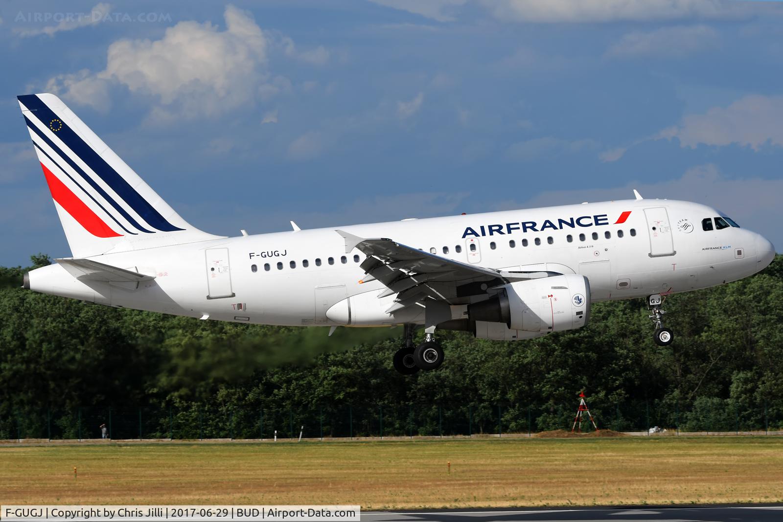 F-GUGJ, 2005 Airbus A318-111 C/N 2582, Air France