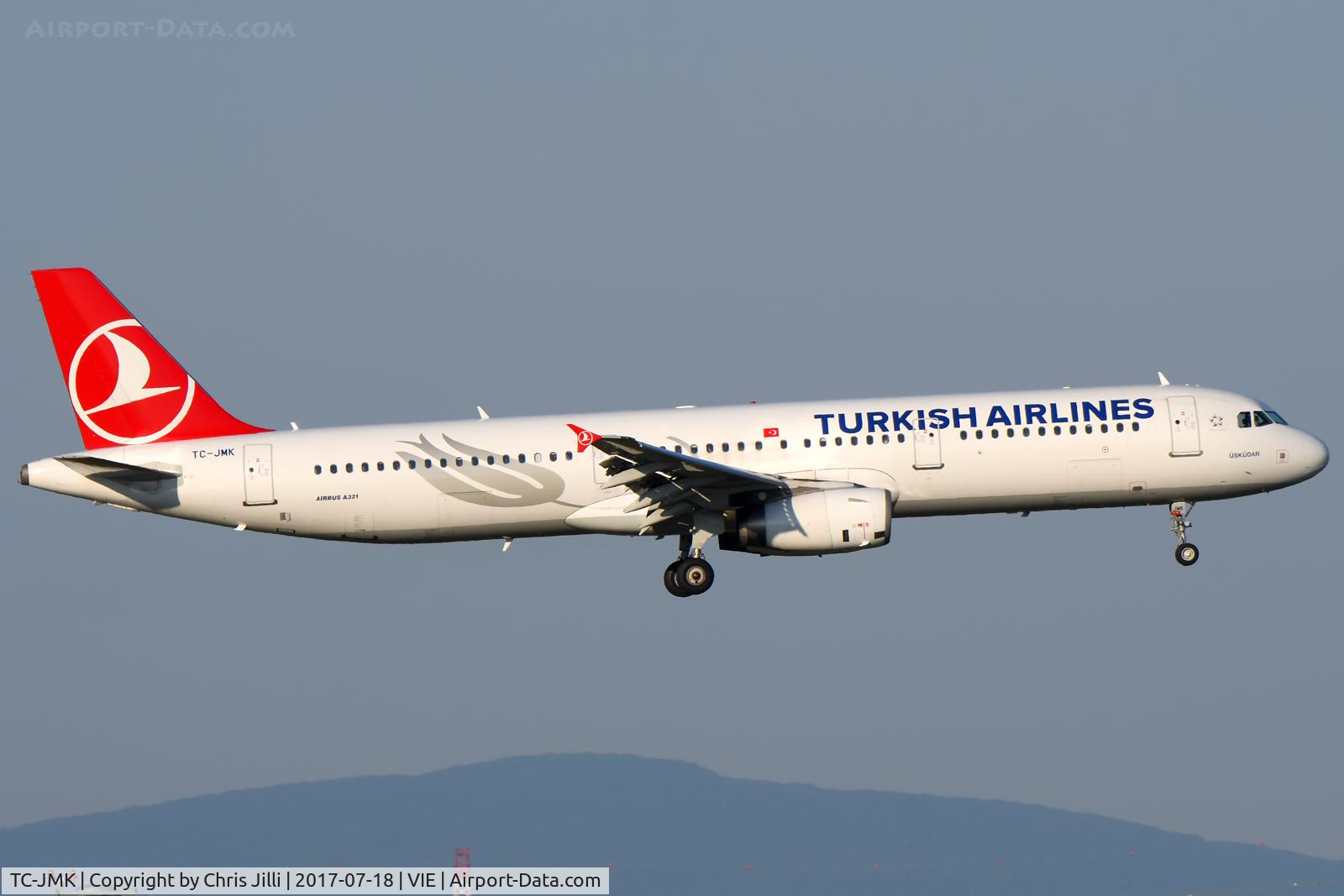 TC-JMK, 2008 Airbus A321-232 C/N 3738, Turkish Airlines