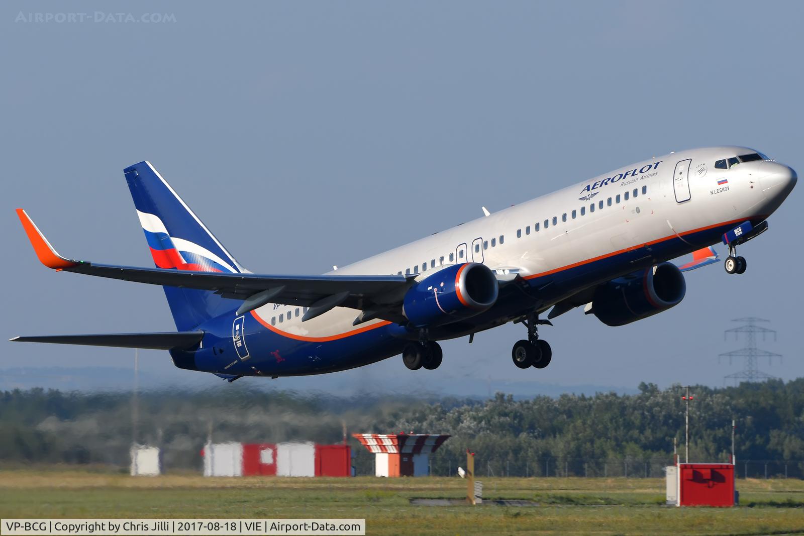 VP-BCG, 2016 Boeing 737-8LJ C/N 41217, Aeroflot