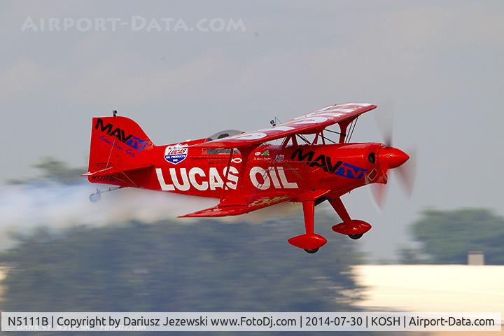 N5111B, 1998 Pitts S-1-11B Super Stinker C/N 4003, Aviat S-1-11B  C/N 4003, N5111B