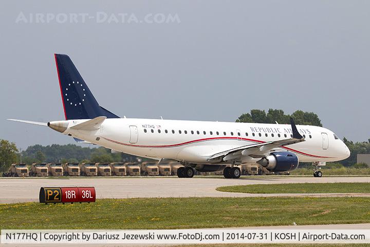 N177HQ, 2011 Embraer 190AR (ERJ-190-100IGW) C/N 19000481, Embraer ERJ-190-100 IGW 190AR  C/N 19000481, N177HQ