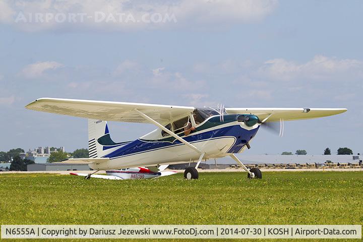 N6555A, 1956 Cessna 180 C/N 32452, Cessna 180 Skywagon  C/N 32452, N6555A