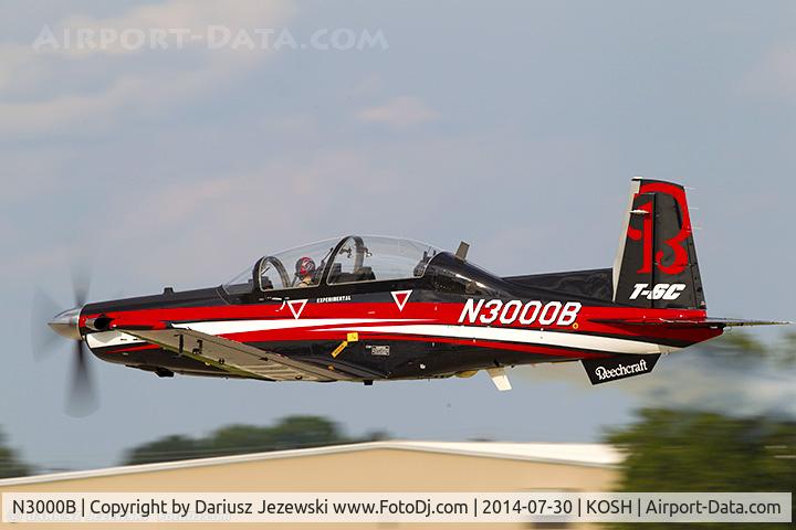 N3000B, 2006 Raytheon 3000 (T-6) C/N PH-1, Raytheon 3000 T-6C Texan  C/N PH-1, N3000B