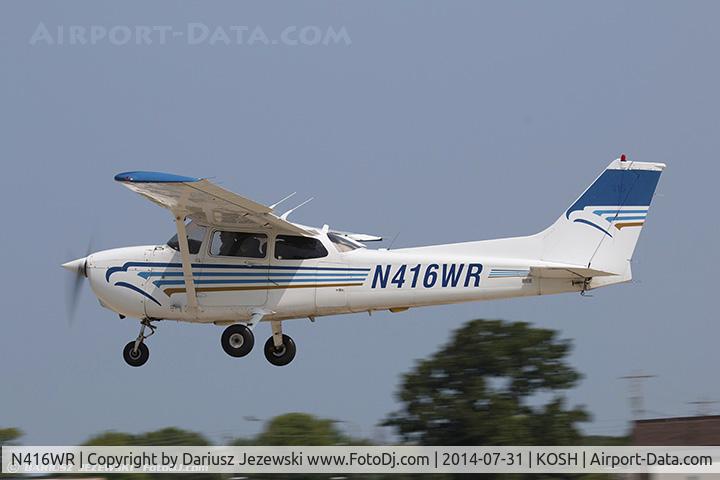 N416WR, 2002 Cessna 172S C/N 172S9160, Cessna 172S Skyhawk  C/N 172S9160, N416WR