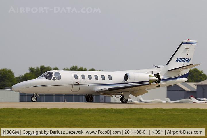 N80GM, 1980 Cessna 550 C/N 550-0147, Cessna 550 Citation  C/N 550-0147, N80GM