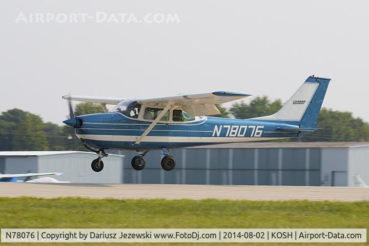 N78076, 1968 Cessna 172K Skyhawk C/N 17257472, Cessna 172K Skyhawk  C/N 17257472, N78076