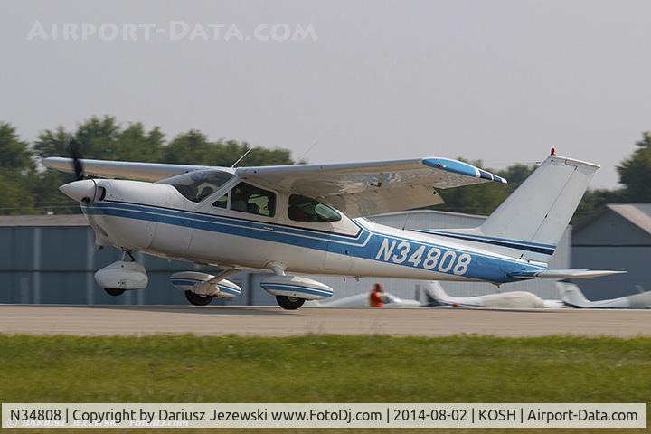 N34808, 1973 Cessna 177B Cardinal C/N 17702016, Cessna 177B Cardinal  C/N 17702016, N34808