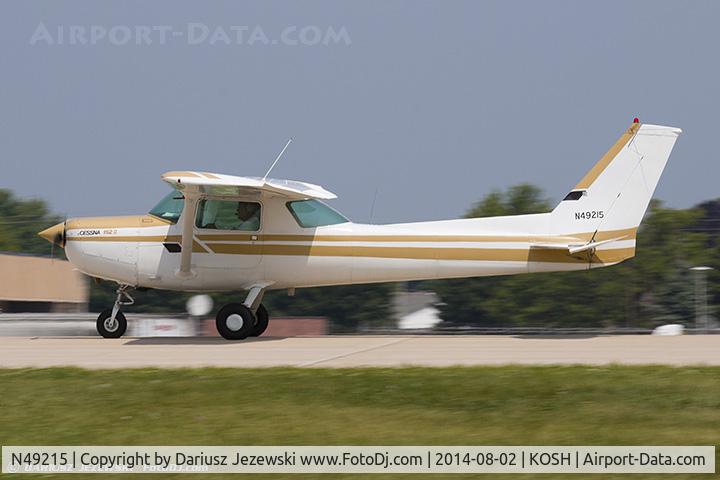 N49215, 1979 Cessna 152 C/N 15283437, Cessna 152  C/N 15283437, N49215