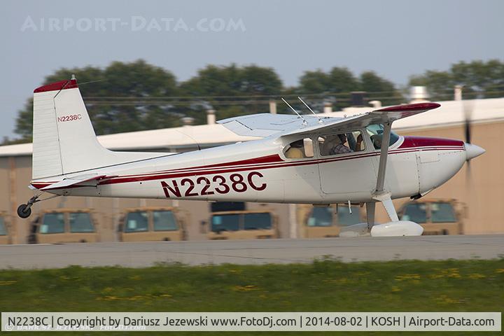 N2238C, 1953 Cessna 180 C/N 30538, Cessna 180 Skywagon  C/N 30538, N2238C