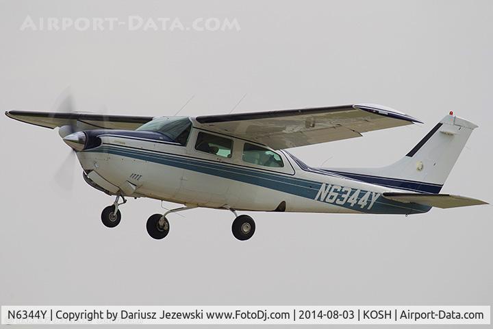 N6344Y, 1981 Cessna T210N Turbo Centurion C/N 21064344, Cessna T210N Turbo Centurion  C/N 21064344, N6344Y