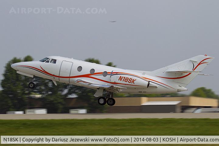 N18SK, 1974 Dassault Falcon 10 C/N 34, Dassault Falcon 10  C/N 34, N18SK