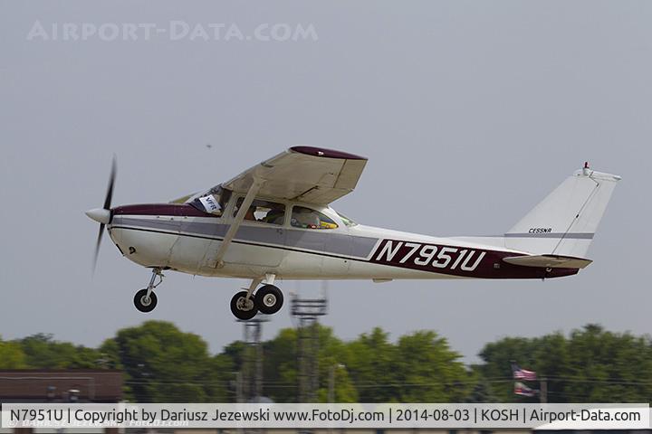 N7951U, 1964 Cessna 172F C/N 17251951, Cessna 172F Skyhawk  C/N 17251951, N7951U
