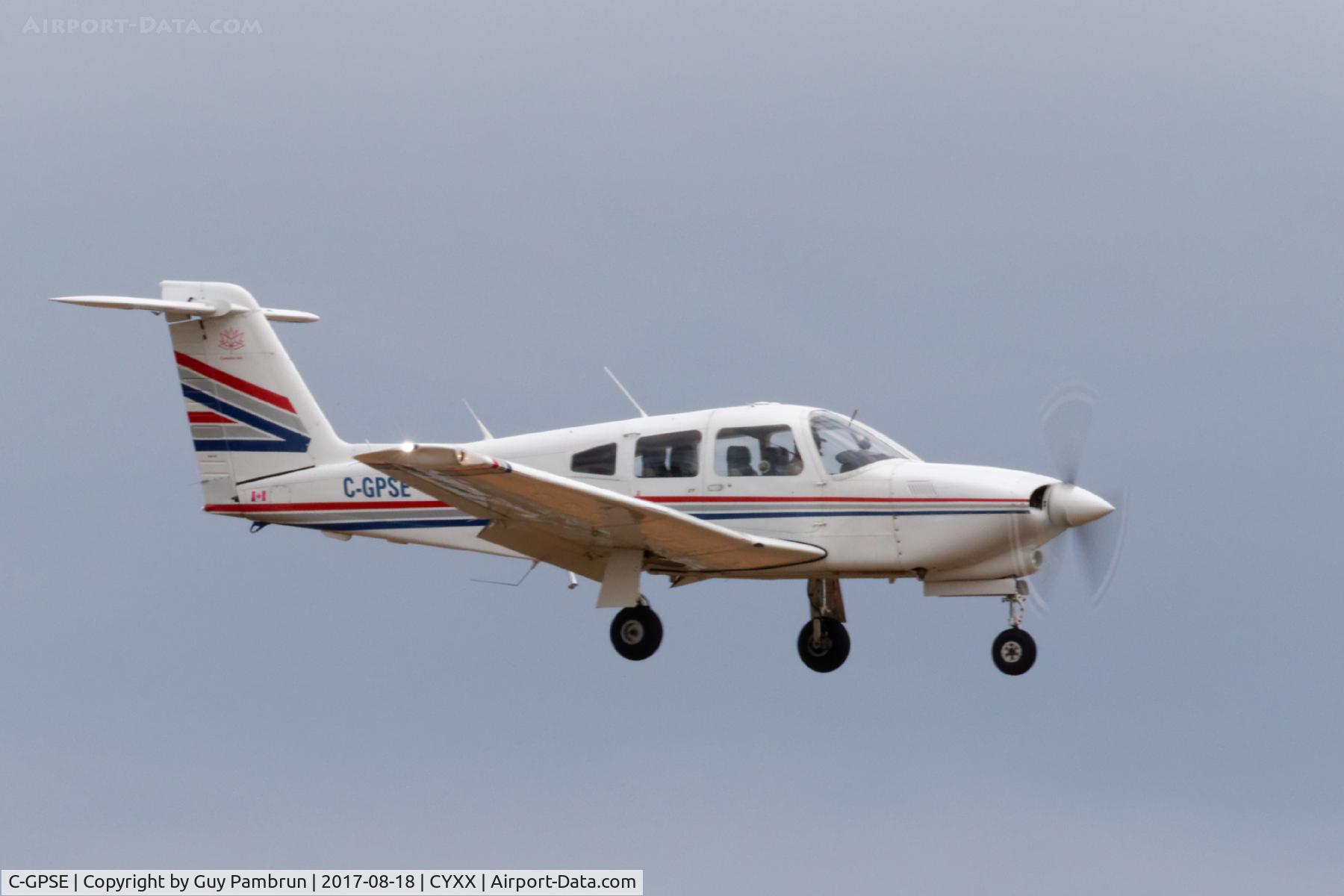 C-GPSE, 1981 Piper PA-28RT-201T Turbo Arrow IV C/N 28R-8131079, Landing