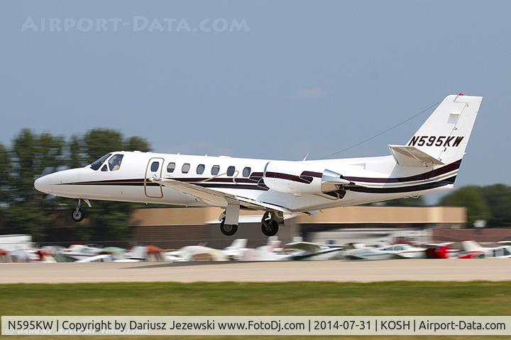 N595KW, Cessna 560  Citation V C/N 560-0595, Cessna 550 Citation II  C/N S560-0595, N595KW
