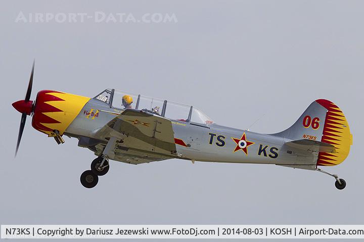 N73KS, 2001 Yakovlev (Aerostar) Yak-52TW C/N 0112230, Yakovlev Yak-52TW 