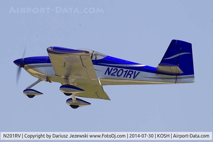 N201RV, 2013 Vans RV-7A C/N 73769, RV-7A  C/N 73769, N201RV