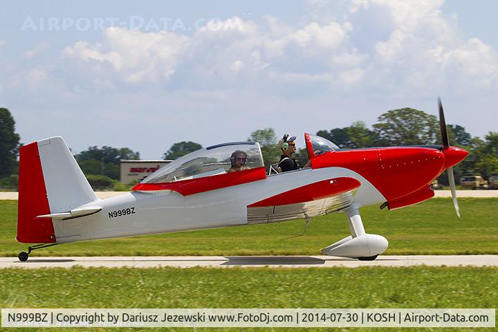 N999BZ, 2005 Vans RV-8 C/N 80084, RV-8  C/N 80084, N999BZ
