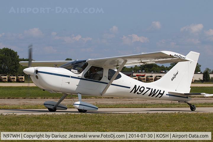 N97WH, Moore William B Jr GS1 C/N 5263, Glasair Glastar  GS-1  C/N 5263, N97WH