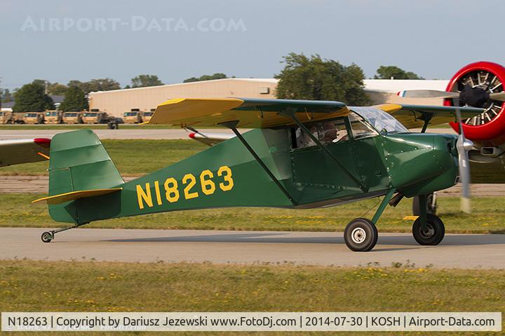 N18263, 2001 Wittman Buttercup C/N 001X, Wittman Buttercup  C/N 001X, N18263