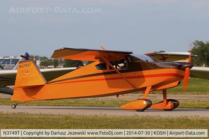 N3749T, 1982 Wittman Tailwind C/N 325, Wittman Tailwind  C/N 325, N3749T