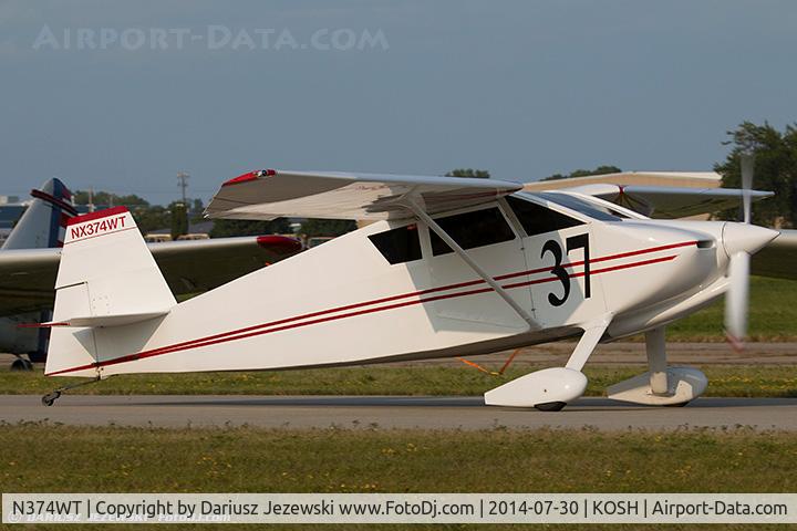 N374WT, 2003 Wittman W-10 Tailwind C/N 168, Wittman W-10 Tailwind  C/N 168, NX374WT