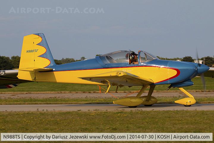 N988TS, 2001 Vans RV-9A C/N 90251, RV-9A  C/N 90251, N988TS
