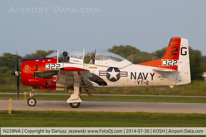 N228NA, North American T-28B Trojan C/N 200-20 (137657), North American T-28B Trojan  C/N 137657, N228NA
