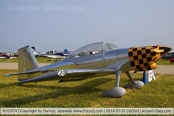 N322CH, Vans RV-8 C/N 82992, RV-8  C/N 82992, N322CH