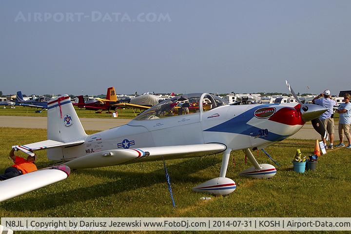 N8JL, 2001 Vans RV-8 C/N 81324, RV-8  C/N 81324, N8JL