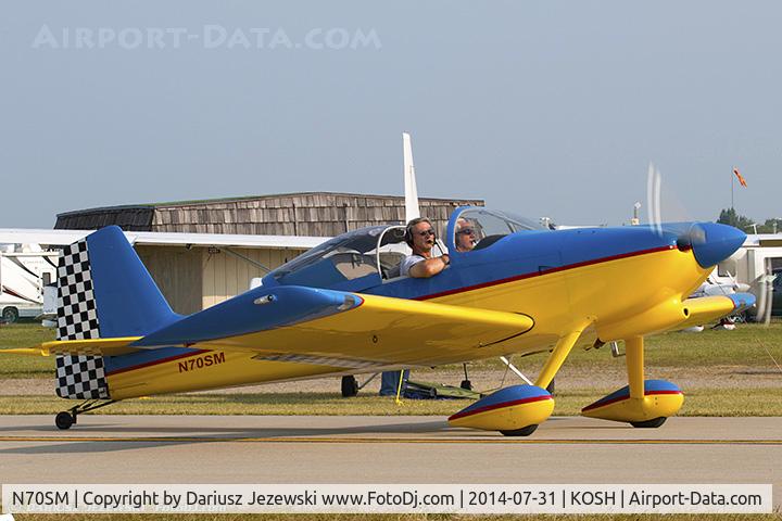 N70SM, 1977 Cessna 172N C/N 17269313, RV-6  C/N 60183, N70SM
