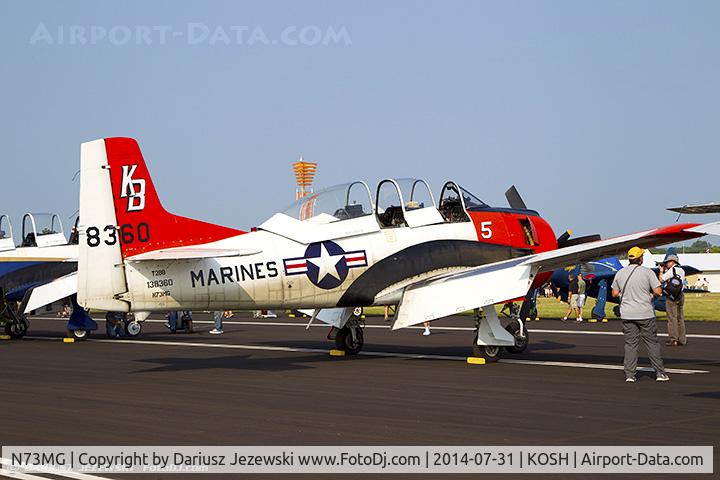 N73MG, 1954 North American T-28B Trojan C/N 200-431, North American T-28B Trojan  C/N 138360, N73MG