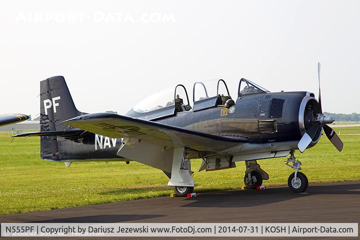 N555PF, 1954 North American T-28B Trojan C/N 200-336 (138265), North American T-28B Trojan  C/N 138265, N555PF