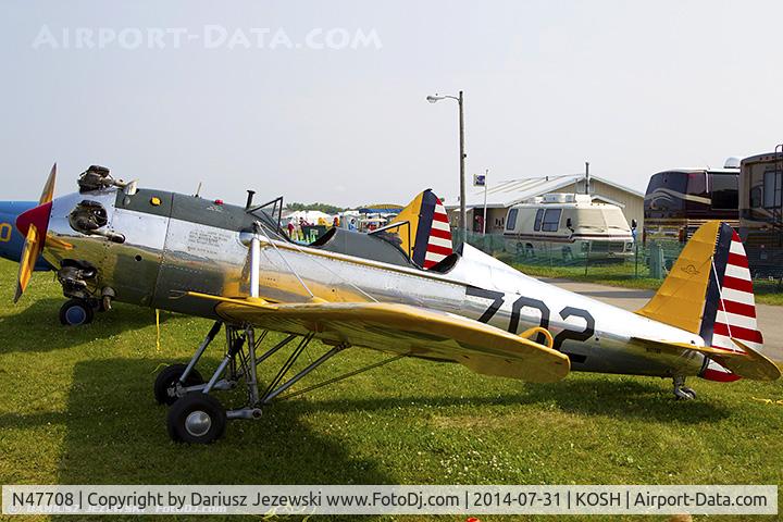 N47708, 1942 Ryan Aeronautical ST3KR C/N 1731, Ryan Aeronautical ST-3KR (PT-22)  C/N 1731, N47708