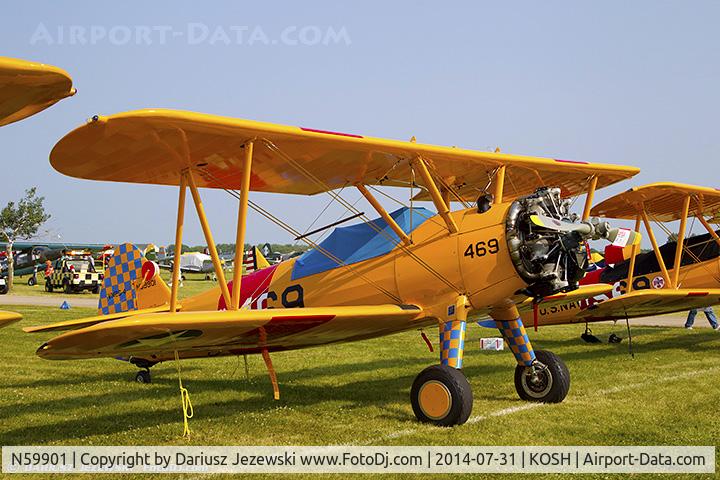 N59901, 1942 Boeing A75N1(PT17) C/N 75-3379, Boeing A75N1(PT17) Stearman  C/N 75-3379, N59901