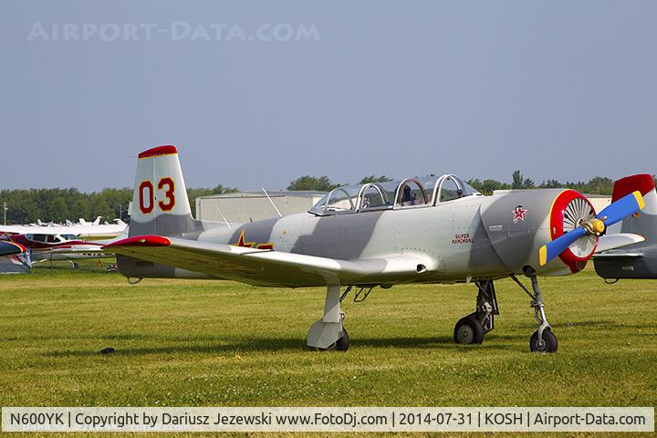 N600YK, 2001 Nanchang CJ-6A C/N H2S001, Hongdo Avia Industry Co Ltd CJ-6 