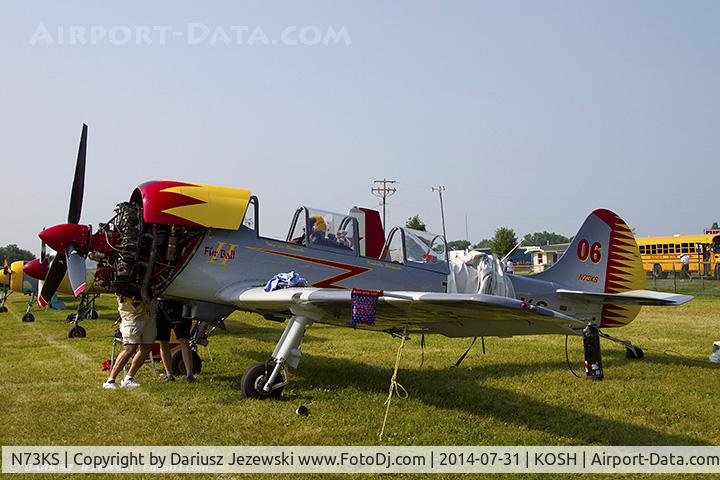 N73KS, 2001 Yakovlev (Aerostar) Yak-52TW C/N 0112230, Yakovlev Yak-52TW 