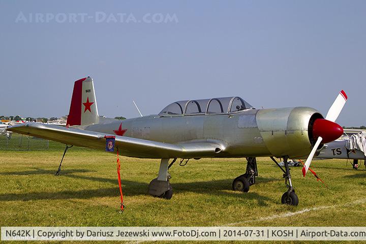 N642K, 1985 Nanchang CJ-6A C/N 4232013, Nanchang CJ-6A  C/N 4232013, N642K