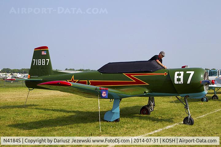 N4184S, 1968 Nanchang CJ-6A C/N 2532044, Nanchang CJ-6A  C/N 2532044, N4184S